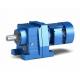 2.5-360rpm Helical Worm Gear Reducer R Series With Motor