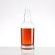 Custom Whiskey Bottle with Cork Super Flint Glass Square Liquor and Alcoholic Beverage