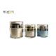 Airless Type Cream Cosmetic Jar Transparent Cover 15g Customized Design
