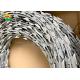 ASTM A764 Standard Concertina Barbed Wire CE Security Razor Wire