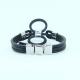 Factory Direct Stainless Steel High Quality Silicone Bracelet Bangle LBI39