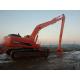 19m Alloy Steel Practical DX300 Doosan Long Reach For Excavator