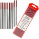 Tungsten Electrode 2% Thoriated 1/16'' * 7 Red WT20 10-pack for TIG Welding Projects