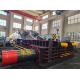 Versatile Scrap Metal Baler Press With 3x37KW Motors And Remote PLC Control