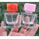 In Stock Free Sample Luxury 50ml 100ml Square Glass Perfume Spray Bottle