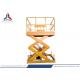 2000kg Load Capacity Stationary Hydraulic Scissor Lift Table for Warehouse