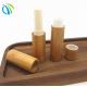 Mini Lip Balm 5.5ml 10g Empty Lipgloss Tubes White Snap Bamboo Case SGS