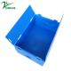 Twin Wall Fruit Corrugated Boxes Coroplast Storage Boxes Blue