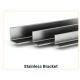 Hot rolled / cold drawn Stainless Steel Angle Brackets 301 310 304 316L