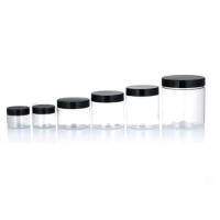 Round 150ml 250ml Food Safe Plastic Jars With Lids Nut Candy Packaging