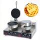 Commercial Double Head Electric Waffle Maker with Non-stick Coating and 11 KG Weight
