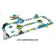 Adults Inflatable Water Island Playground For Backyard Parks