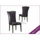 Leather Black Dining Chair For Sale From Chinese Furniture Factory (YA-33)
