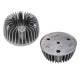 Alloy Round Extruded Aluminum Heatsink Stable Thermal Conductivity