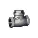 Stainless Steel Swing Check Valve Female Thread End Vertical / Horizontal Mounting