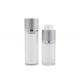 37mm Round Rotating Lift Personal Care Airless Pump Bottles For Cosmetics