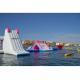 Giant Inflatable Floating Water Park Equipment / Air Water Games for Kids and Adult