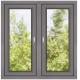 Aluminum Casement Window -  DELUXE 60 Bridge-Cutting Professional heat-insulation window