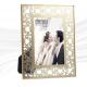 High End Brass And Glass Picture Frame Various Sizes / Design High Hardness
