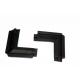 50-80SHA Rubber Corners Extruded Plastic Parts