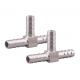 Female Stainless Steel Hose Barb 3 Way Tee T Shape Barbed 1/2 inch Union Home Brew Fitting