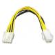 15cm Internal Power Cables 4 Pin To 8 Pin EPS 12V ATX Motherboard Power Supply Adapter Converter Cable