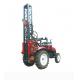 100m Rock Trailer Mounted Water Well Drilling Rigs / Hydraulic Rig Machine