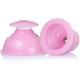 Thick Pink Cupping Silicone Cans for Acupuncture Massage Pink Color Shelf Life 1 Year