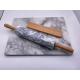 Cutomized Logo Granite Stone Rolling Pin Polished Smooth