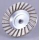 Aluminum Body Diamond Cup Wheel , Concrete Grinding Cup Wheel For Abrasive Meterials