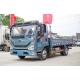 Small Used Cargo Truck FAW Single Cab 2 Seats Flat Box Loading 2 Tons Fast Gearbox