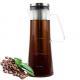 1.0L / 34oz Glass Cold Brew Coffee Maker 1000ml Capacity With 10.6 Inch Height