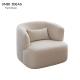 Leather Single Seater Armchair Single Person Couch Chair Lamb Lazy Lounge Sofa