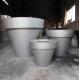 China direct factory supply decorative large fiberglass planting planter flower pot outdoor