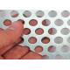 Light Weight Construction Perforated Metal Mesh 1.0-2.0mm Thickness Precise Size