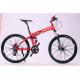 High quality OEM logo Shimano hidraulic disc brake 24 speed aluminium alloy folding travel mountain bicycle