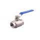 50.8mm Hygienic Tri Clover Butterfly Type Ball Valve With SS316L Grade
