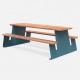 Hotsale Custom Make Outdoor Furniture Garden Dinning Table Wooden Picnic Table Modern Style Table Bench
