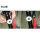 650mah Rechargeable USB Bike Tail Light 50m*40mm*45mm With 7 Modes Function