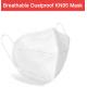 FDA Approved CE EN 149 Standard FFP2 PM 2.5 Disposable 3d Folding Kn 95 Kn95 Kn95-Mask Facemask Face Mask