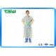 Fluid Resistant Nonwoven Isolation Gown With Elastic Cuff