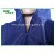 Blue Breathable Disposable Tyvek Coveralls With hood For Lab Room Or Hospitals