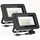 SMD Remote Control Outdoor Flood Light IP66  , 5000K 60w LED Flood Light