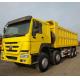 Front Axle 9tons Loading Capacity Sinotruk HOWO 40 Ton Used Dump Truck 8500*2500*3400mm