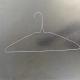 Durable 16 Inch 1.9mm Galvanized Wire Hangers For Dry Cleaner Silver Color