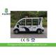 Mini Bus Full Enclosed 48V 4KW Electric Security Patrol Cars With AC Motor