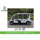Mini Bus Full Enclosed 48V 4KW Electric Security Patrol Cars With AC Motor