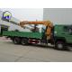 Cargo Dump Truck Mounted Crane with After-sales Service Techinical Spare Parts Support