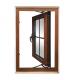 2023 Aluminum Casement Window Frame for Roller Shutter Windows and Doors