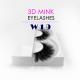 Private Label 25MM Mink Lashes Cusotmized Logo Comfortable Wearing